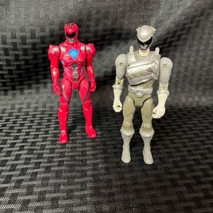 5" tall Power Rangers Action Figures
